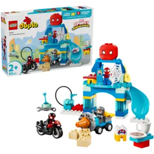 LEGO DUPLO Disney Team Spideys Hauptquartier Bauset für kleine Marvel ...