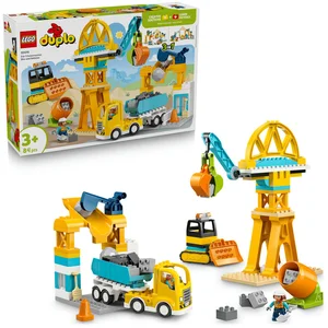 LEGO® DUPLO 10476 Baustelle mit Baufahrzeugen 3-in-1-Set günstig