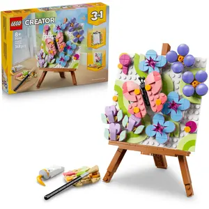 Lego Dekoratives Blumenkunst-malerei-konstruktionsspiel