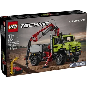 LEGO® Technic 42242 Mercedes-Benz Unimog U 5023 mit Kran Konstruktions...