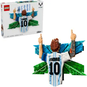 LEGO 43018 43018 Editions Lionel Messi   Torjubel, Konstruktionsspielzeug