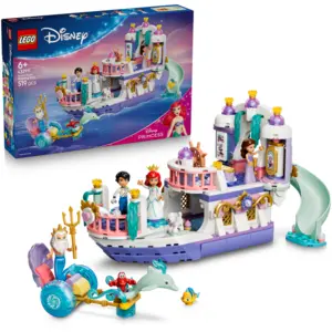 Lego Ariel's Königliche Hochzeit Bootsbau-spiel 519 Stücke