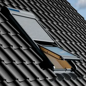 VELUX Solar-Rollladen SSL 0000S Aluminium Dunkelgrau, 78x98 cm (MK04) günstig