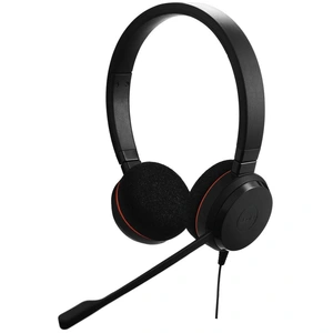 Jabra Evolve 20, Stereo-Headset, MS Lync, USB, Fernbedienung, schwarz