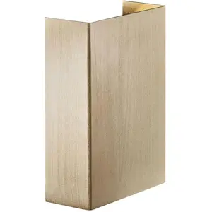 Nordlux, Gartenbeleuchtung, Fold 10, Wandleuchte, Messing (225 lm, IP5...