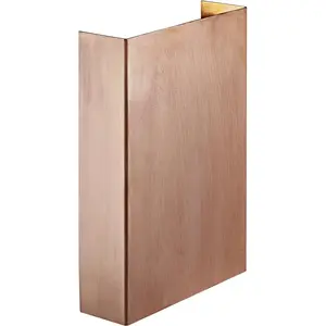 Nordlux, Gartenbeleuchtung, Fold 15, Wandleuchte, Kupfer (225 lm, IP54...