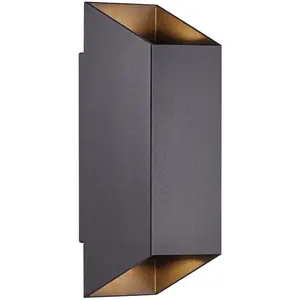 Nordlux - Wandleuchte Nico - Schwarz - 8x23.5 cm
