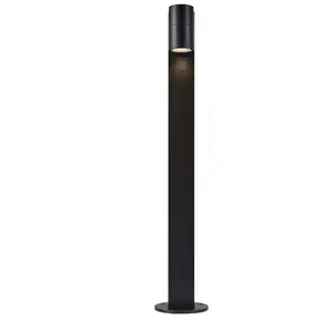 Wegeleuchte Tin 80, schwarz, Aluminium, IP44, GU10