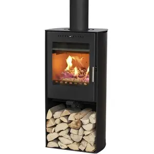 Kaminofen Aduro 19 Stahl schwarz 5 kW mit Holzfach günstig