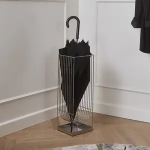 AYTM Regenschirmständer Curva, silber, Höhe 56 cm, Stahl günstig
