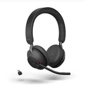 Jabra Evolve2 65 MS Stereo Headset On-Ear schwarz