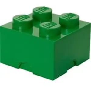 LEGO Storage Brick 4 grün, Aufbewahrungsbox günstig
