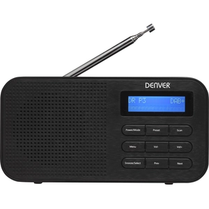 Denver DAB-42 DAB+ Radio mit Dualwecker, FM-Empfang & LCD-Display günstig
