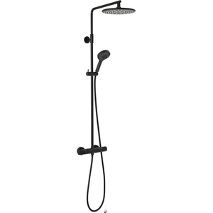 Damixa Damxia Silhouet Thermostat Duschsystem mit Umstellung, Mattschwarz, 5795461 günstig