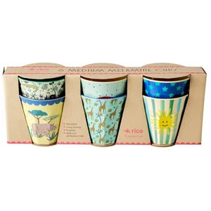 RICE A/S Aperitifglas Melamin Kinderbecher Set 6-tlg., robust & farb... günstig