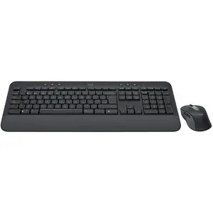 Logitech Signature MK650 Combo for Business, Kabellos, Bluetooth, Membran Key Switch, QWERTY, Graphit, Maus enthalten