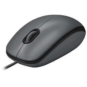 Logitech M100, Beidhändig, Optisch, USB Typ-A, 1000 DPI, Schwarz günstig