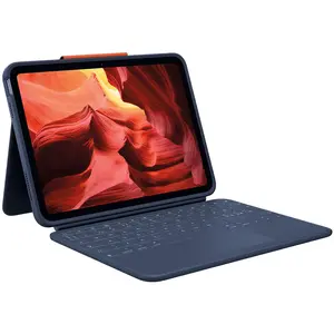 Logitech Rugged Combo 4 Touch, QWERTY, Nordisch, Trackpad, 1,8 cm, 1,2...