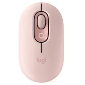 Logitech POP, Beidhändig, Optisch, Bluetooth, 4000 DPI, Pink