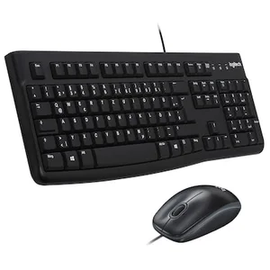 Logitech MK120 Desktopset, kabelgebunden, Tastatur und Maus günstig