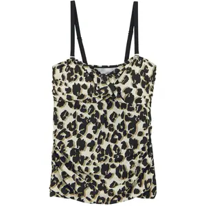 Tankini-Bikinioberteil für Damen Regatta Aceana III Braun 38 günstig