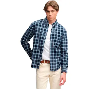 Langarm Baumwollhemd Superdry Lumberjack M günstig