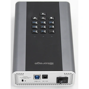iStorage diskAshur DT 2, 4 TB, 3.2 Gen 1 (3.1 Gen 1), Schwarz
