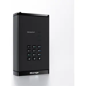 iStorage diskAshur DT3 HDD 4TB (4 TB), Externe Festplatte, Schwarz