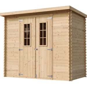 TIMBELA M310C Holzhaus Gartenhaus - B239xL142xH200 cm/ 2,63 m2 günstig