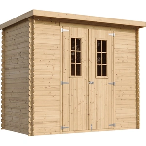 Holzhaus Gartenhaus mit Boden Imprägnierte 2,63 m2 TIMBELA M310C+M310G günstig