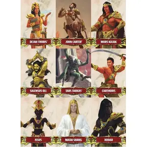 John Carter of Mars Character & Token Deck John Carter RPG Access