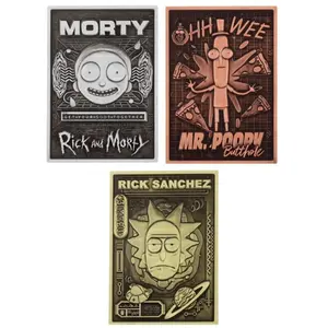 Rick & Morty Digiplates Smartphone-Ständer Generation 1 Starter Pack
