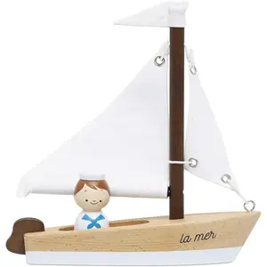 Le Toy Van Segelboot & Kapitän