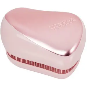 Tangle Teezer, Haarbürste + Kamm, Compact Styler Pink Matte Chrome Haarbürste zum Entwirren günstig