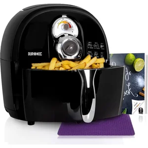 Duronic AF1 BK Heißluftfritteuse | Airfryer mit 2 L Volumen | Fritteus...