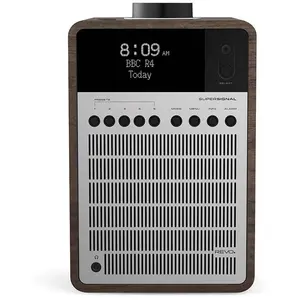 REVO SuperSignal   DAB+/UKW-Tischradio   Bluetooth® mit aptX   Walnuss...