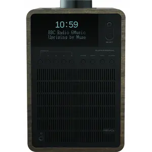 REVO SuperSignal DAB+ / FM / Bluetooth Kombi-Radio Walnuss-Schwarz günstig