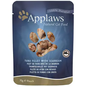 Applaws Thunfisch Und Dorade 12x70g Katzenfutter