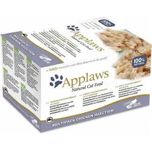 Applaws Multipack Auswahl Hähnchen Katzen Snack 60g 8 Einheiten