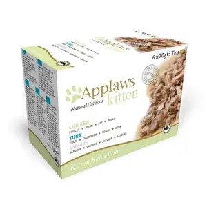 Applaws Kitten Multipack 70g Imbiss 6 Einheiten