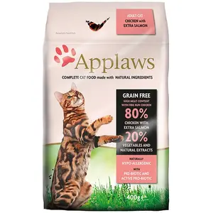 Applaws Katzenfutter Für Ausgewachsene Katzen Mit Hühnchen Und Lachs 4...