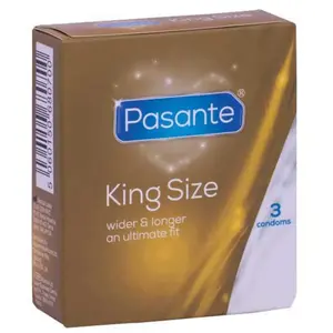 Pasante King Size Glatte Kondome 3 Einheiten One Size günstig