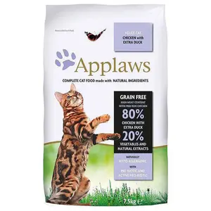 Applaws Katzenfutter Für Ausgewachsene Katzen Mit Extra Huhn Und Ente ...