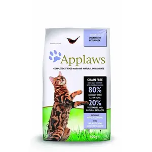Applaws Erwachsenes Hühner-und Entenkatzenfutter 400g