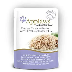 Applaws Gelbeutel-hühnchen & Leber 178-251 Nassfutter Für Katzen