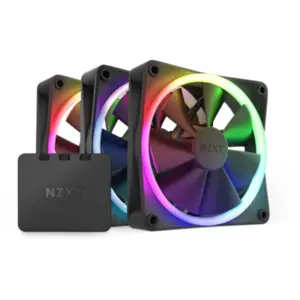 NZXT F120 RGB schwarz | 3er-Pack 120mm Gehäuselüfter
