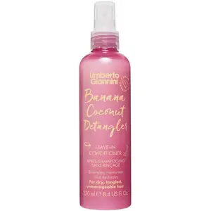 Umberto Giannini, Banana Coconut Detangler, vegan, tierversuchsfrei und parabenfrei, Haarspü lung, entwirrend und feuchtigkeitsspendend, 250 ml günstig
