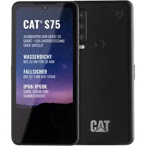 CAT S75, 16,7 cm (6.58"), 6 GB, 128 GB, 50 MP, Android 12, Schwarz