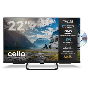Cello CTrav-22TZF LED-Fernseher (55,88 cm/22 Zoll, Full HD, Smart-TV)