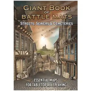 Giant Book of Streets Sewers & Cemeteries - Tabletop-Rollenspiel zubehör - EN Edition